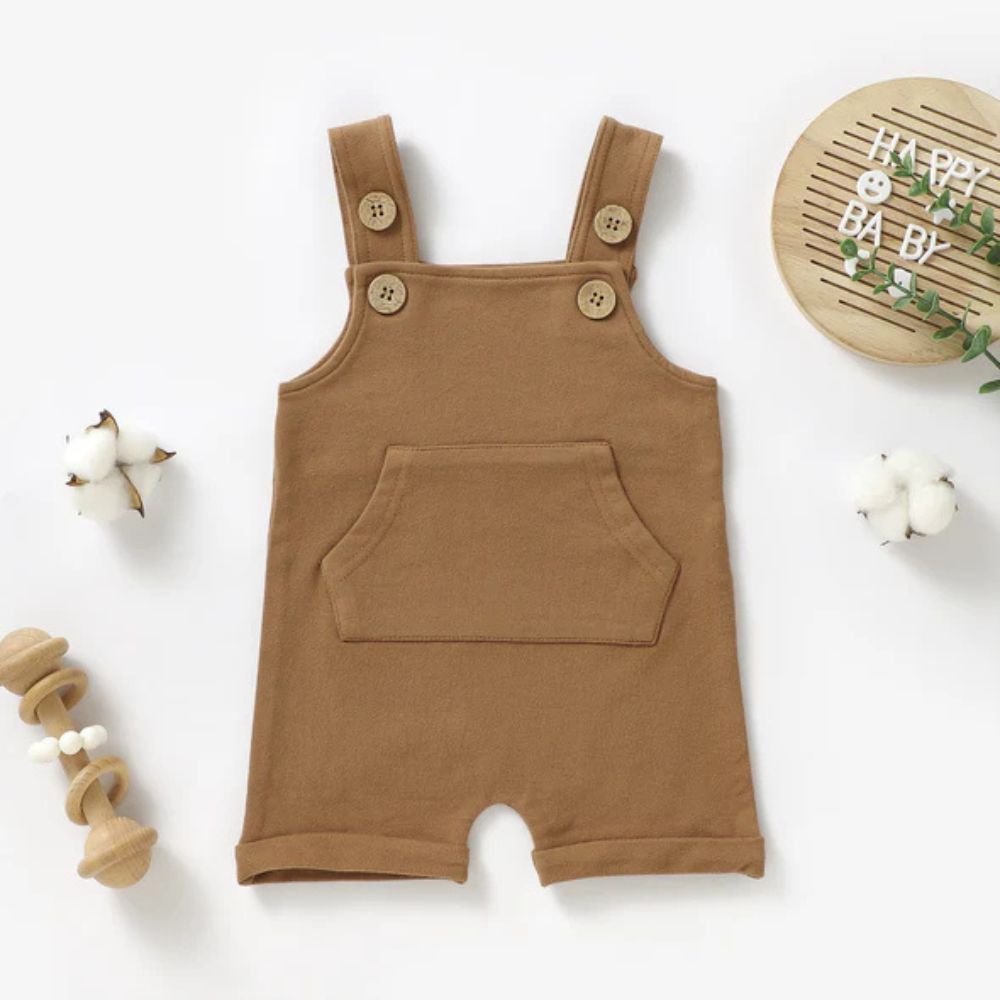 Caramel Dungarees by BabyBells